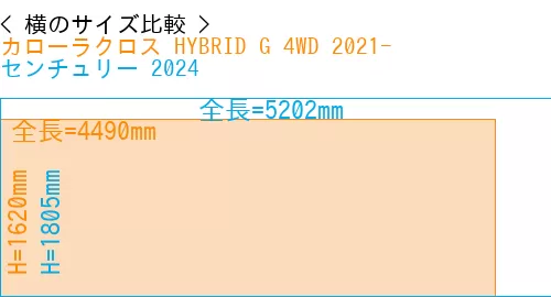#カローラクロス HYBRID G 4WD 2021- + センチュリー 2024